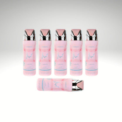 Fakhar Hayati Florence Body Spray 6 Pack Bundle – 200 ml Each | Lattafa