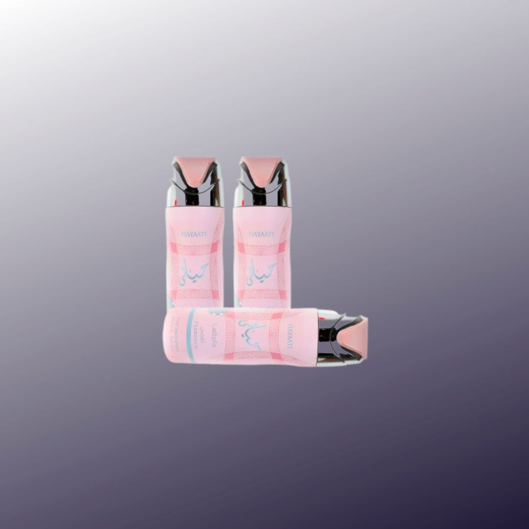 Hayati Florence Body Spray 3 Pack Bundle – 200 ml Each | Lattafa