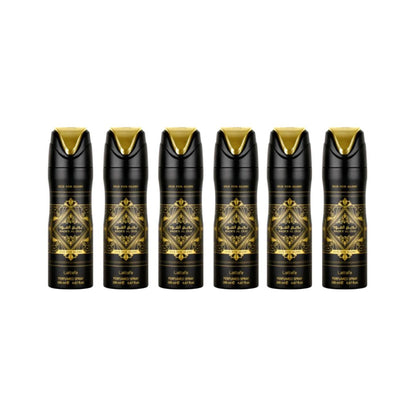 Bade’e Al Oud – Oud For Glory Body Spray 6 Pack Bundle – 200 ml Each | Lattafa