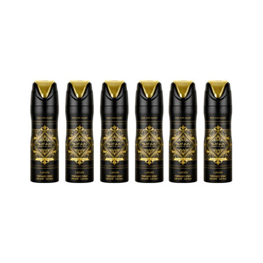 Bade’e Al Oud – Oud For Glory Body Spray 6 Pack Bundle – 200 ml Each | Lattafa