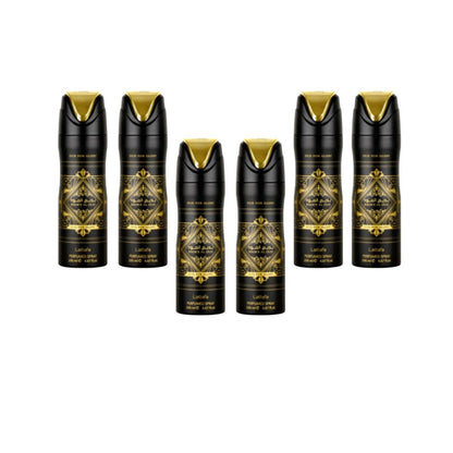 Bade’e Al Oud – Oud For Glory Body Spray 6 Pack Bundle – 200 ml Each | Lattafa