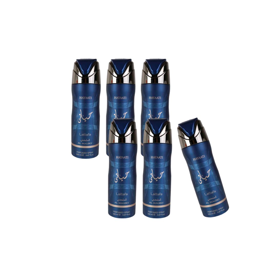 Hayaati Al Maleky Body Spray – 200 ml | Lattafa