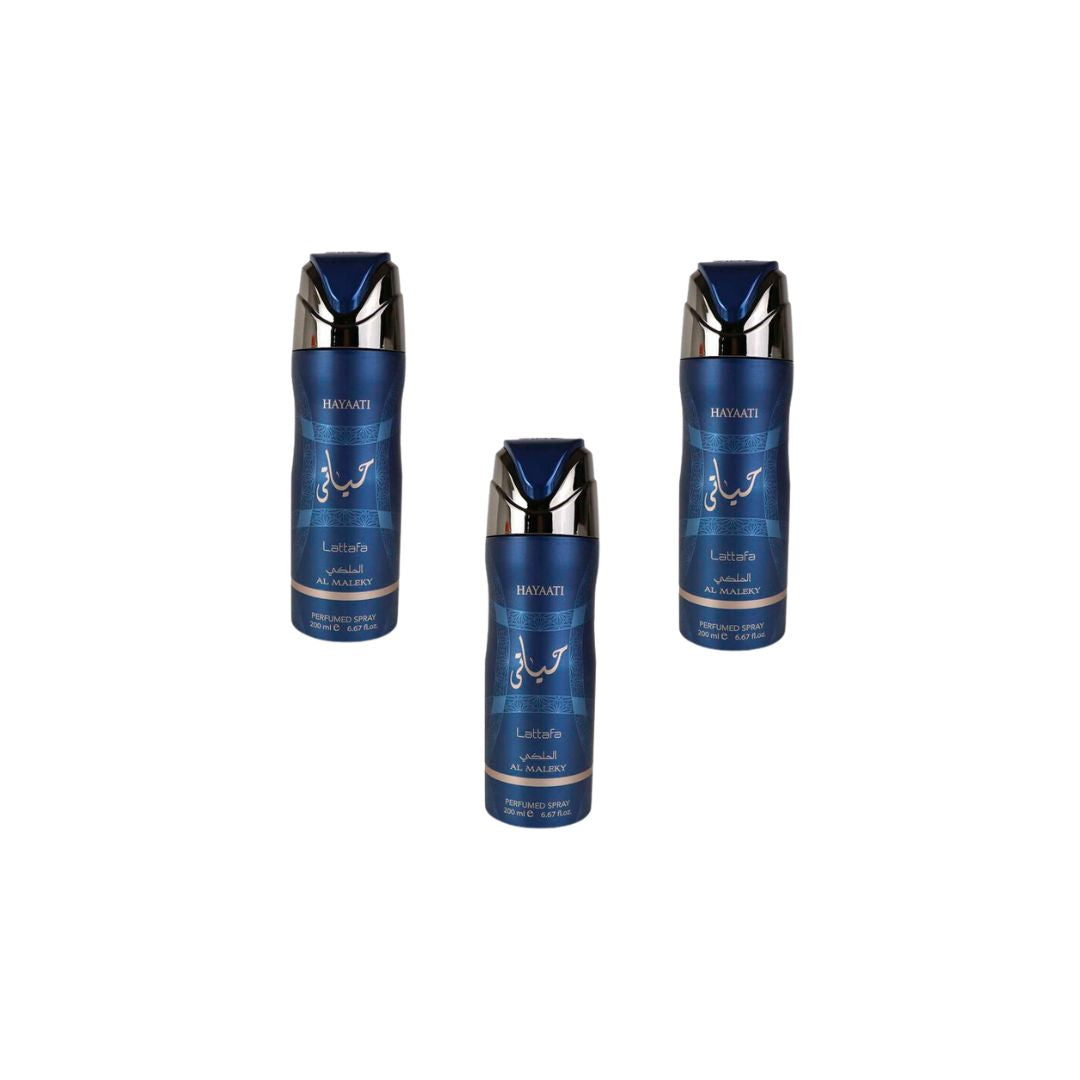 Hayaati Al Maleky Body Spray – 200 ml | Lattafa