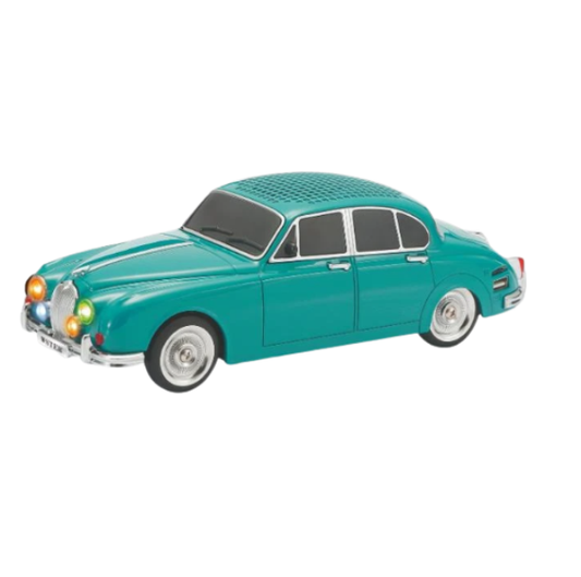 WS-596 Jaguar Classic Car Shaped Wireless Bluetooth Speaker with RGB LED Lights