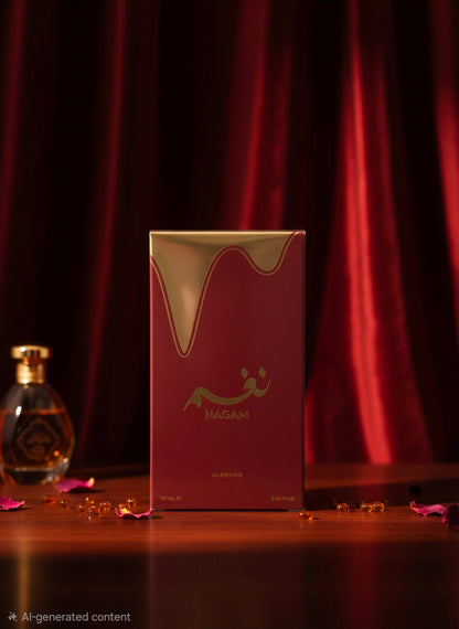 Al Rehab Nagam Eau de Parfum 100ml | Floral Fruity Musky Unisex Fragrance | Long Lasting Perfume Spray