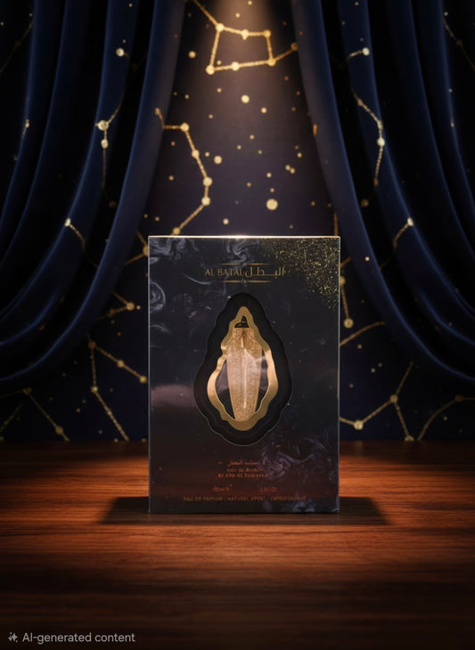 Ard Al Zaafaran Al Batal Eau de Parfum 100ml | Woody Spicy Oriental Men's Fragrance | Long Lasting Perfume Spray