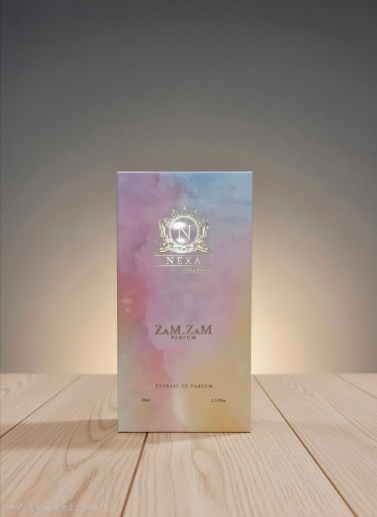 Zam Zam Parfum Nexa Niche Series Extrait de Parfum for Unisex, 70ml (2.37 Fl Oz), Citrus Floral Woody Fragrance with Bergamot, Grapefruit, Rose, Strawberry, Jasmine, Orange Blossom, Sandalwood, Amber & Cedar