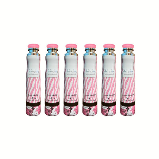 Washwasha Air Freshener 6 Pack Bundle – Home & Car Fragrance Spray | Lattafa