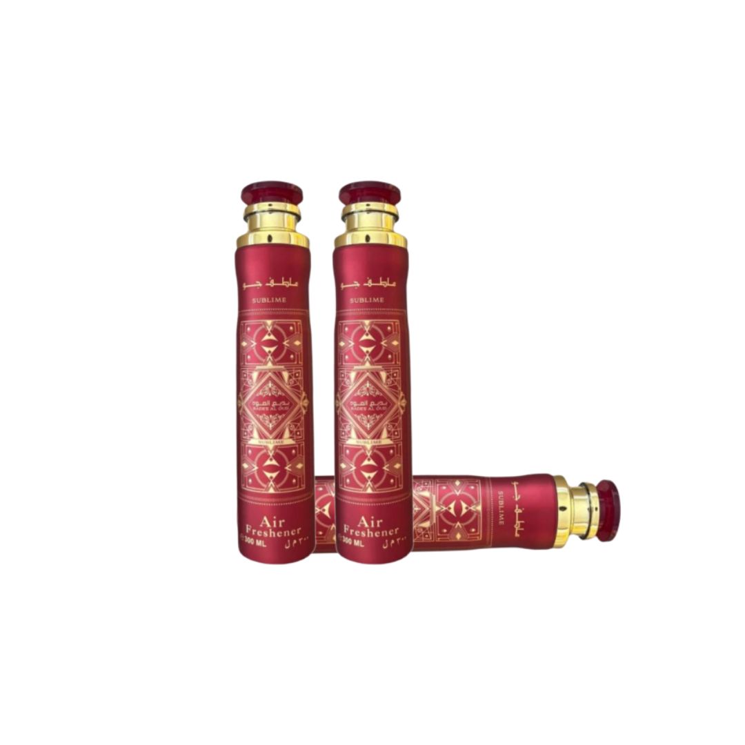 Sublime Air Freshener 3 Pack Bundle – Home & Car Fragrance Spray | Lattafa