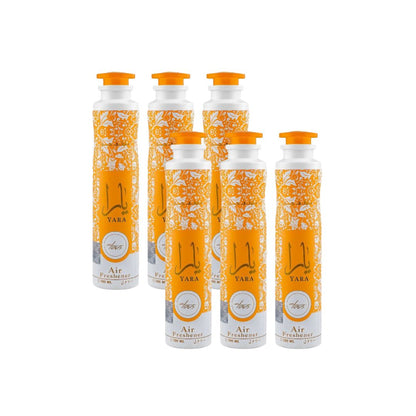 Yara Tous Air Freshener 6 Pack Bundle – Home & Car Fragrance Spray | Lattafa