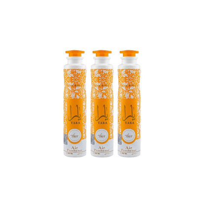 Yara Tous Air Freshener 3 Pack Bundle – Home & Car Fragrance Spray | Lattafa