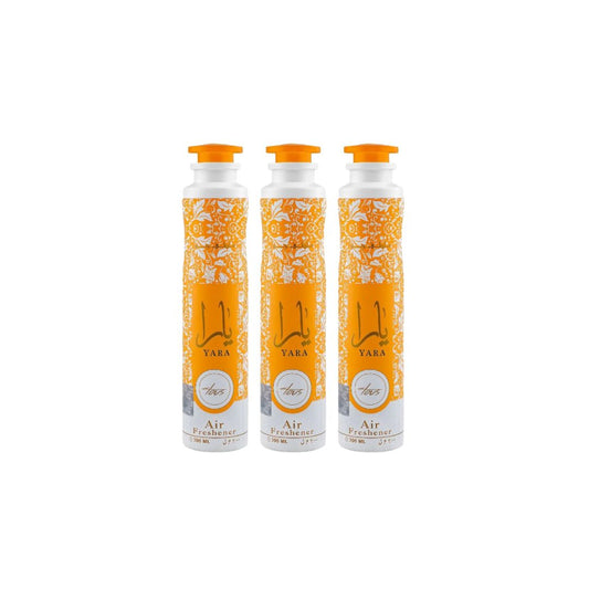 Yara Tous Air Freshener 3 Pack Bundle – Home & Car Fragrance Spray | Lattafa