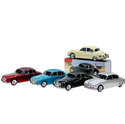 WS-596 Jaguar Classic Car Shaped Wireless Bluetooth Speaker with RGB LED Lights