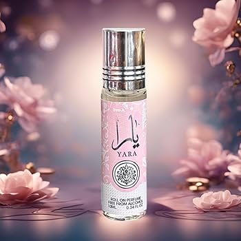 Lattafa Yara Roll-On Perfume Oil 10ml x 12 Pack | Sweet Vanilla Floral Long Lasting Arabic Attar Unisex Non-Alcohol Fragrance Travel Size Set