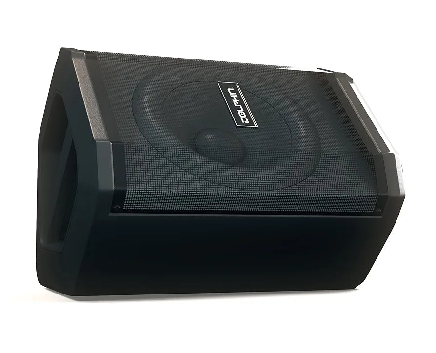 Dolphin 8" Heavy-Duty Handy Party Speaker with Wireless Microphone & Remote