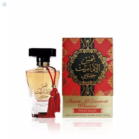 SHAMS AL EMARAT KHUSUSI RED OUD 3.4 FL.  OZ EDP SPRAY BY ARD AL ZAAFARAN