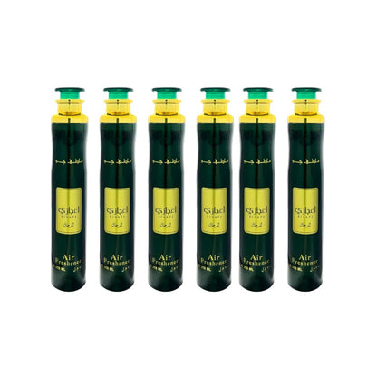 Ejaazi Air Freshener 6 Pack Bundle – Home & Car Fragrance Spray | 10.1 oz / 300 ml Each | Lattafa