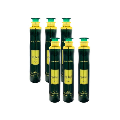 Ejaazi Air Freshener 6 Pack Bundle – Home & Car Fragrance Spray | 10.1 oz / 300 ml Each | Lattafa