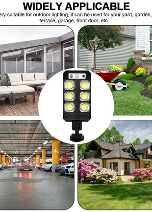 Shuai Hu Solar Street Light – Intelligent Light Control, Motion Sensor, Long Battery Life for Outdoor Use