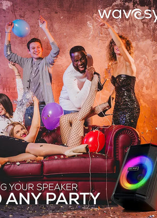 Dolphin 8" Heavy-Duty Handy Party Speaker with Wireless Microphone & Remote