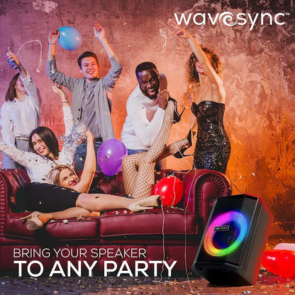 Dolphin 8" Heavy-Duty Handy Party Speaker with Wireless Microphone & Remote
