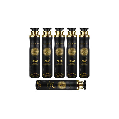 Asad Air Freshener 6 Pack Bundle – Home & Car Fragrance Spray | 10.1 oz / 300 ml Each | Lattafa