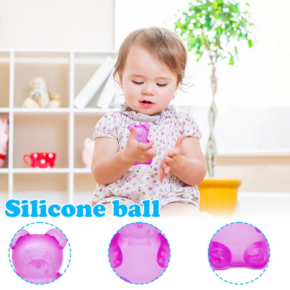 Bear Squishy Stress Toy Jumbo Squeeze Fidget Toy for Kids & Adults Stress Relief Sensory Toy Random Color