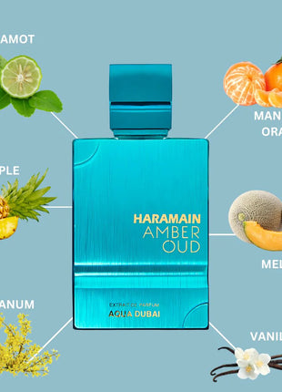 Haramain Amber Oud Aqua Dubai 2.0 Fl. Oz EDP By Al Haramain