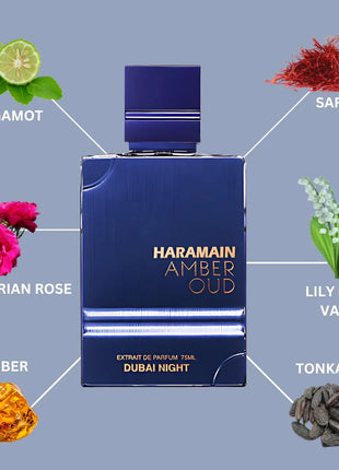 Haramain Amber Oud Dubai Night 2.5 Fl. Oz EDP By Al Haramain