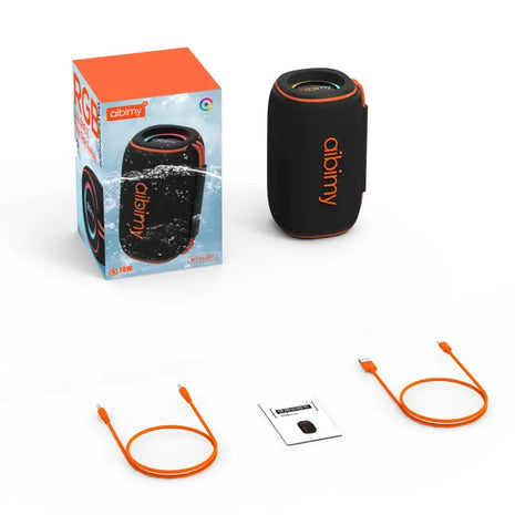 Aibimy 10W High-Power Stereo Bluetooth Speaker – Compact and Loud