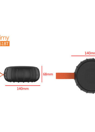 Aibimy Waterproof Bluetooth Speaker – Rugged & Portable Wireless Audio