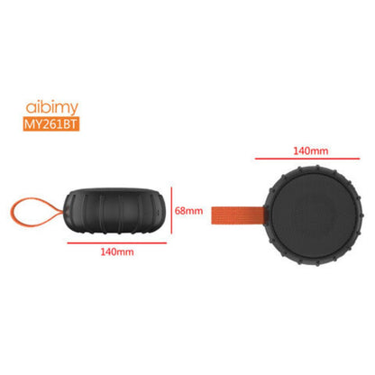 Aibimy Waterproof Bluetooth Speaker – Rugged & Portable Wireless Audio