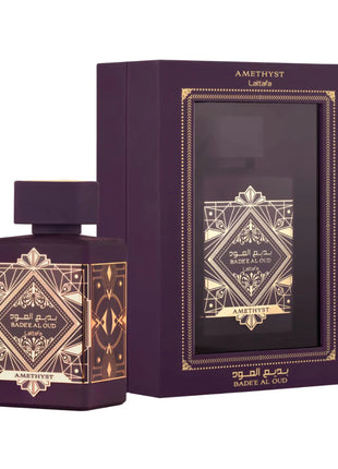 Badee Al Oud Amethyst 3.40 Fl. Oz EDP Spray By Lattafa