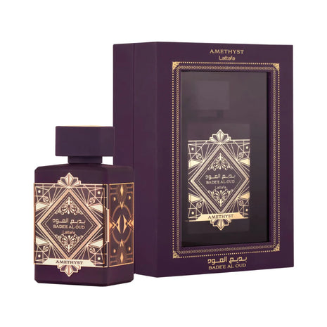 Badee Al Oud Amethyst 3.40 Fl. Oz EDP Spray By Lattafa