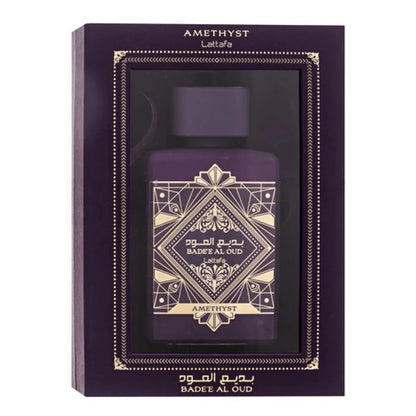 Badee Al Oud Amethyst 3.40 Fl. Oz EDP Spray By Lattafa