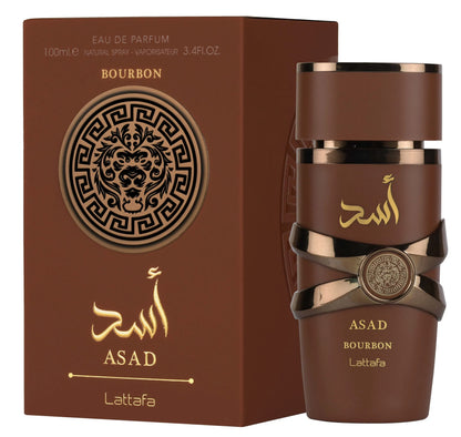 Asad Bourbon 3.40 Fl. Oz EDP Spray By Lattafa
