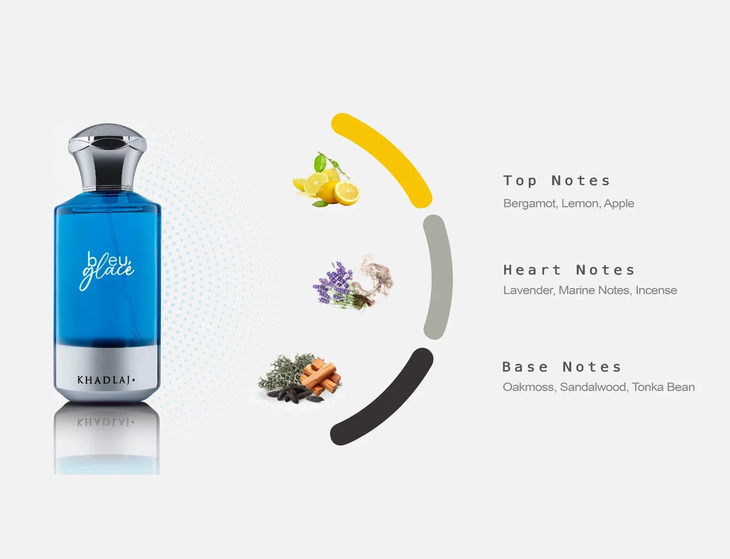 Bleu Glace 3.40 Fl. Oz EDP Spray By Khadlaj