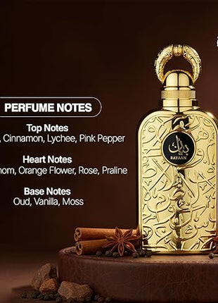 Bayaan 3.40 Fl. Oz EDP Spray By Lattafa