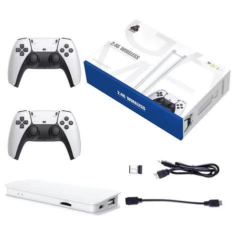 M15 Video Game Console 4K With 2.4G Wireless Controller, 64GB, 40K+ Games and 28 Emulators