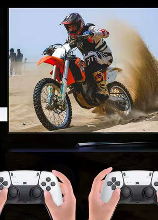 M15 Video Game Console 4K With 2.4G Wireless Controller, 64GB, 40K+ Games and 28 Emulators
