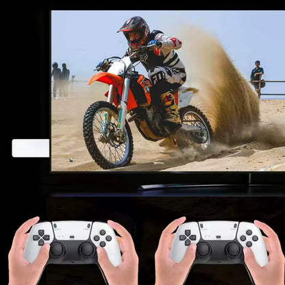 M15 Video Game Console 4K With 2.4G Wireless Controller, 64GB, 40K+ Games and 28 Emulators