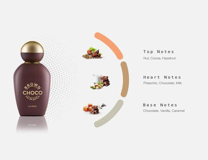 Choco Brown 3.40 Fl. Oz EDP Spray By La Fede