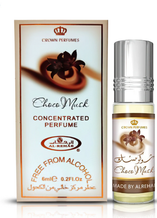 Choco Musk Roll-On Perfume Oil 0.2 oz by Al Rehab