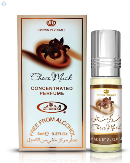 Choco Musk Roll-On Perfume Oil 0.2 oz by Al Rehab