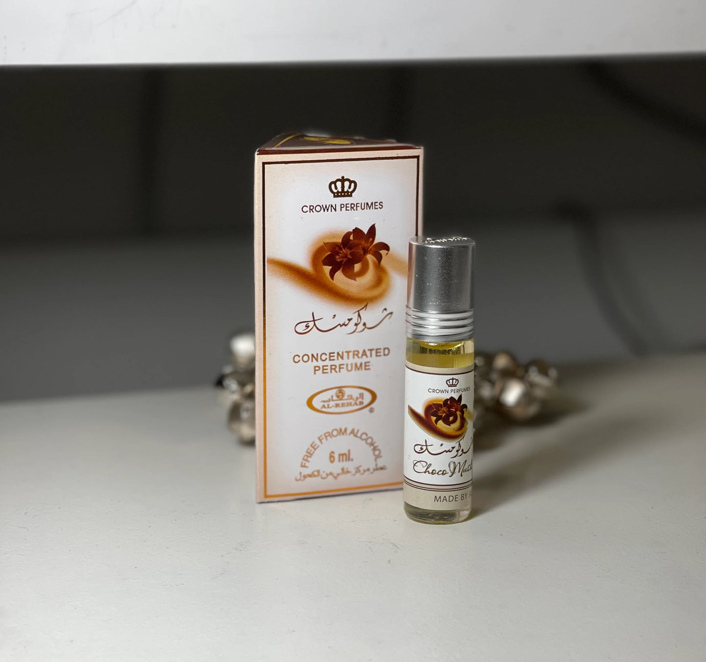 Choco Musk Roll-On Perfume Oil 0.2 oz by Al Rehab