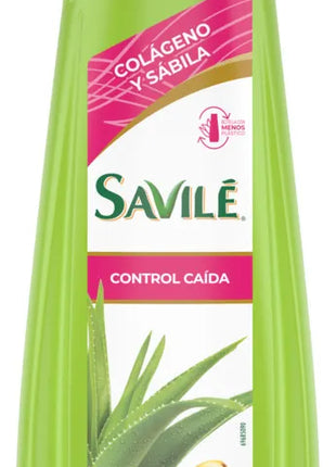 Savile Control Caída Hair Fall Control Shampoo with Collagen & Aloe Vera 25.36 fl. oz