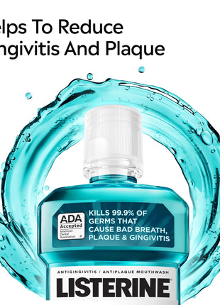 Listerine Cool Mint Antiseptic & Antiplaque Mouthwash 16.9 fl. oz