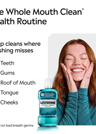 Listerine Cool Mint Antiseptic & Antiplaque Mouthwash 16.9 fl. oz