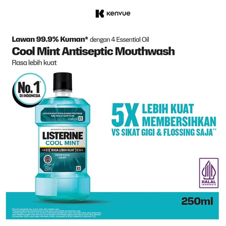 Listerine Cool Mint Antiseptic & Antiplaque Mouthwash 8.45 fl. oz
