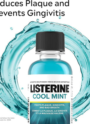 Listerine Cool Mint Antiseptic & Antiplaque Mouthwash 3.38 fl. oz